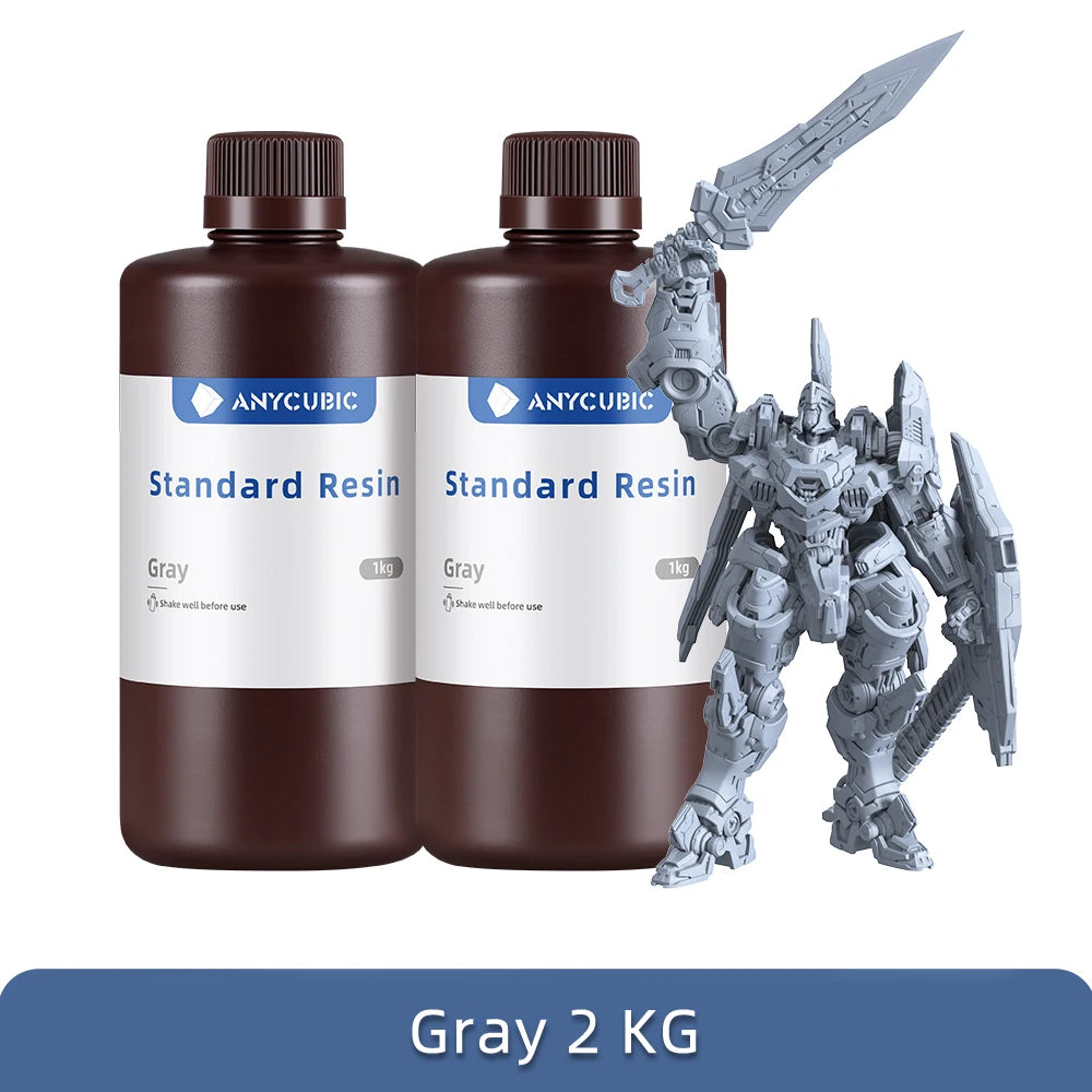 ANYCUBIC Standard Resin 405nm UV Resin LCD 3D Printer Photosensitive Resin For Photon Mono 7 Pro Figurines 3D Printing Materials