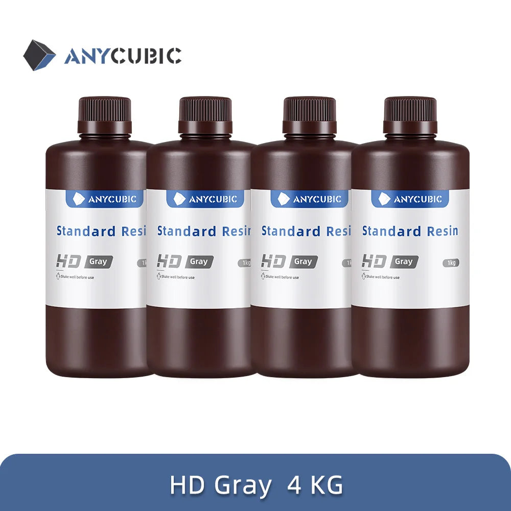 ANYCUBIC 405nm UV Resin 3D Printer High Precision Standard Resin 3D Printing DIY Figurines Materials For Photon Mono 5s Pro
