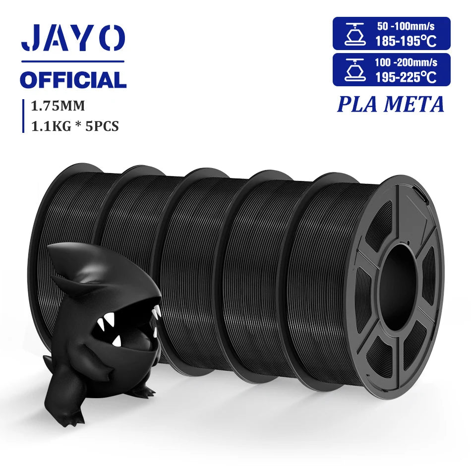 JAYO PLA/PLA META/PETG/SILK/PLA+/Wood/ ABS/Marble 3D Printer Filament 1.75mm 5KG 3D Printing Materials for 3D Printer&3D Pen