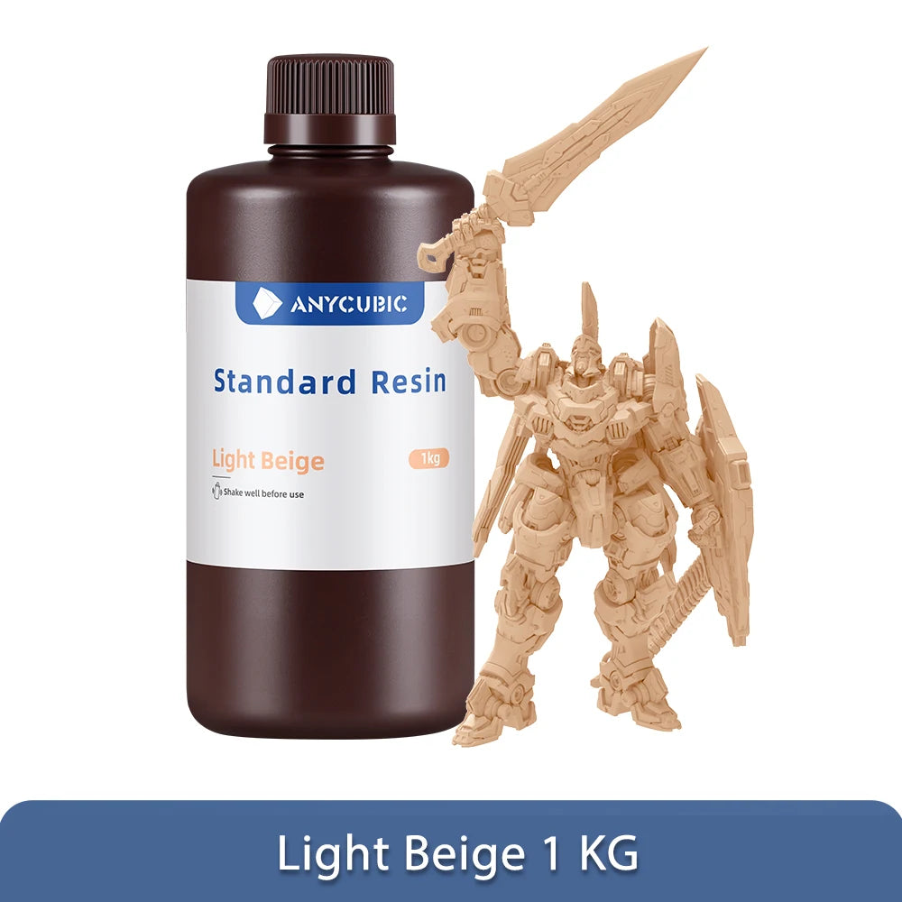 ANYCUBIC Standard Resin 405nm UV Resin LCD 3D Printer Photosensitive Resin For Photon Mono 7 Pro Figurines 3D Printing Materials