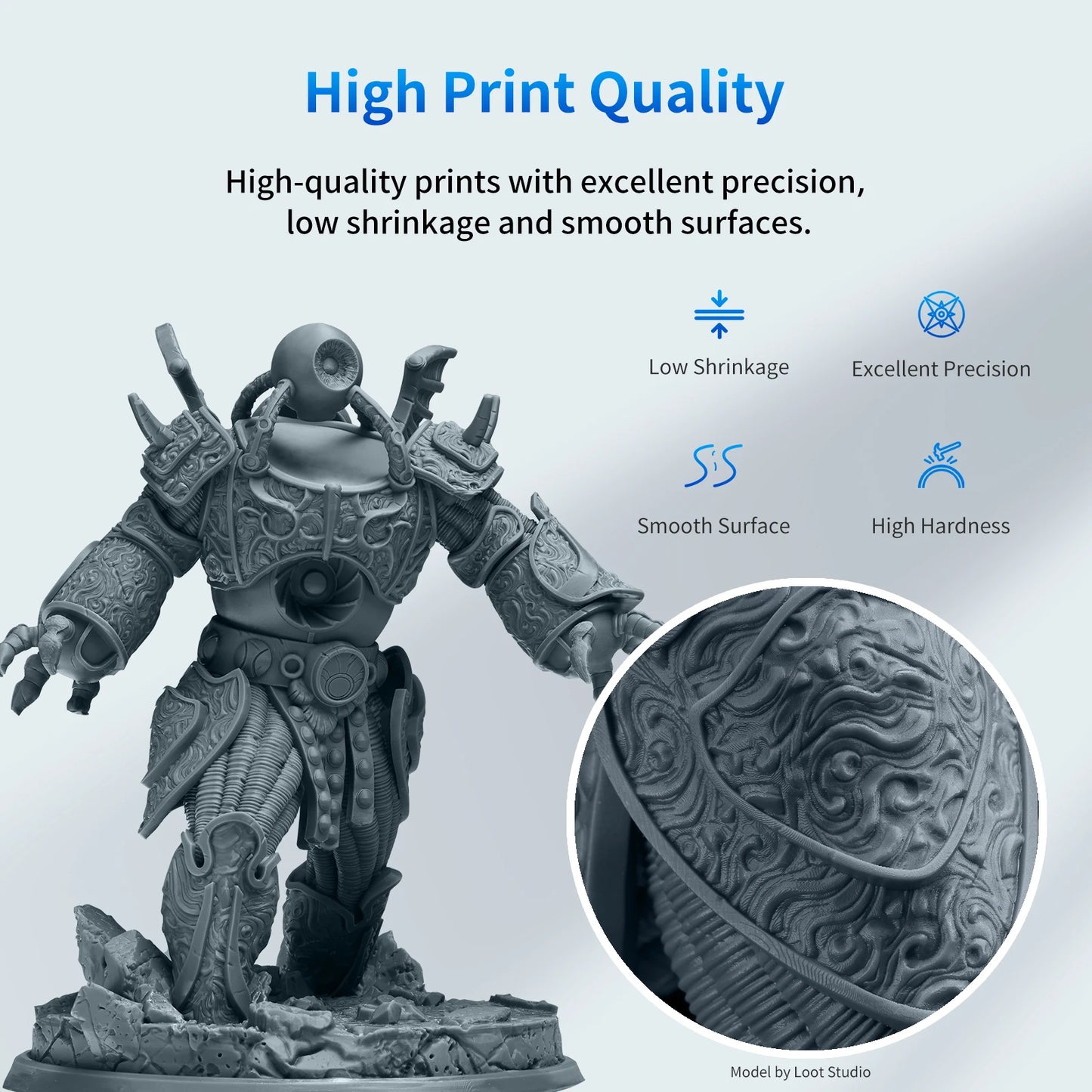 ANYCUBIC Standard Resin 405nm UV Resin LCD 3D Printer Photosensitive Resin For Photon Mono 7 Pro Figurines 3D Printing Materials