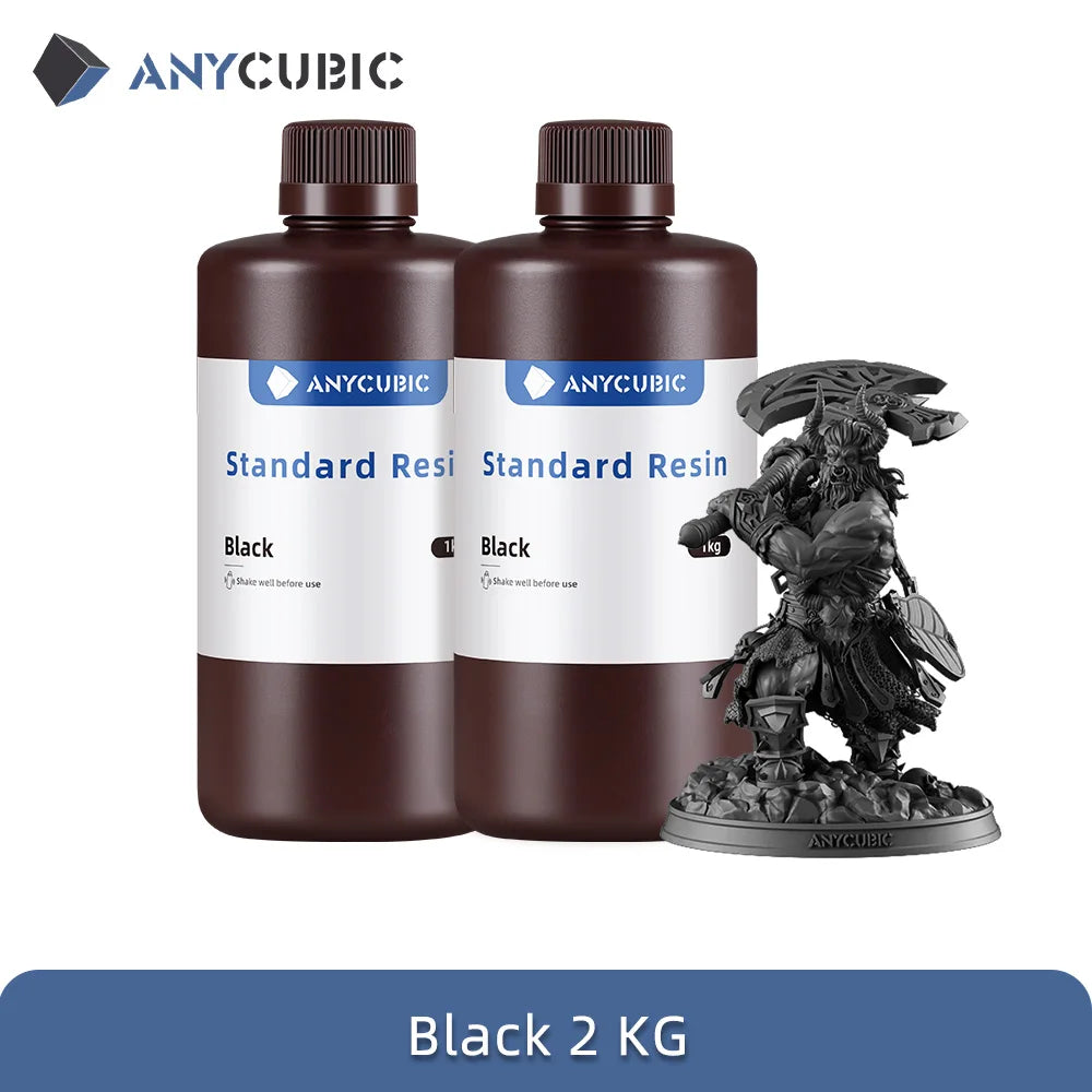 ANYCUBIC 405nm UV Resin 3D Printer High Precision Standard Resin 3D Printing DIY Figurines Materials For Photon Mono 5s Pro