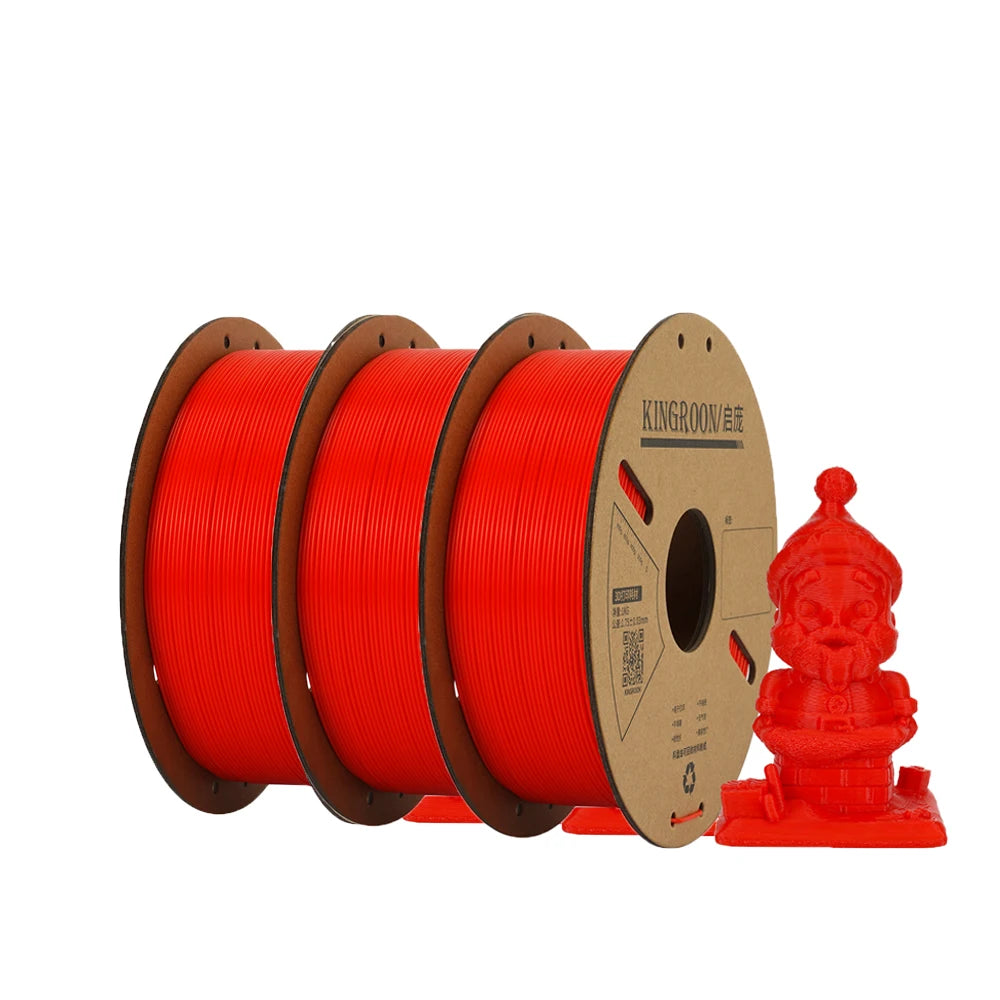 KINGROON PLA Filament 1.75mm 3D Printer Filament 5/10Rolls 3D Printing Plastic Material 100% No Bubble for FDM 3D Printer MIX