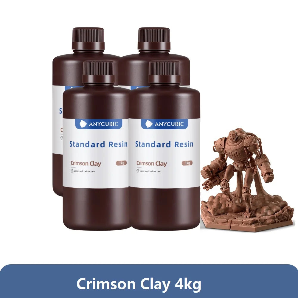 ANYCUBIC 405nm UV Resin 3D Printer High Precision Standard Resin 3D Printing DIY Figurines Materials For Photon Mono 5s Pro