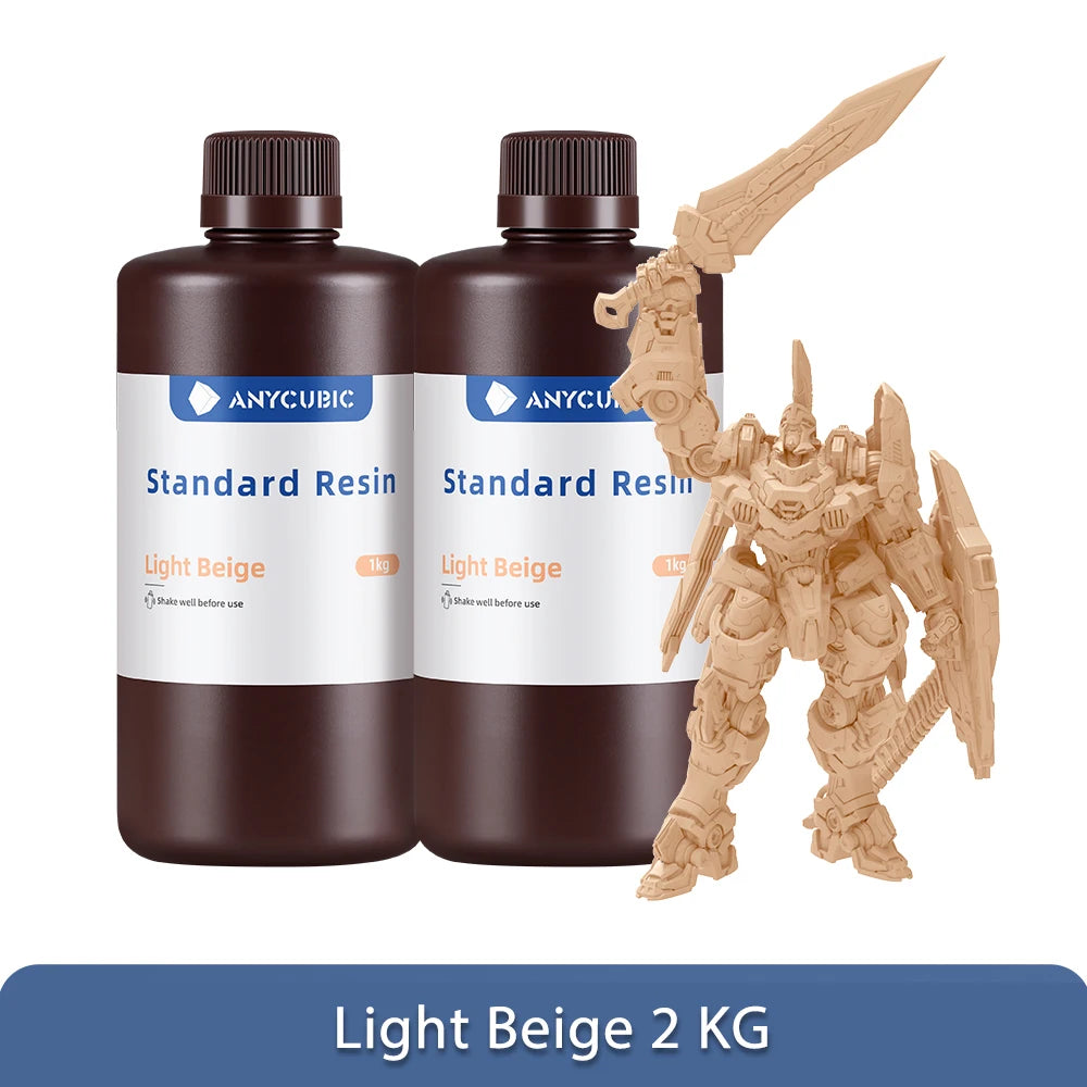 ANYCUBIC Standard Resin 405nm UV Resin LCD 3D Printer Photosensitive Resin For Photon Mono 7 Pro Figurines 3D Printing Materials