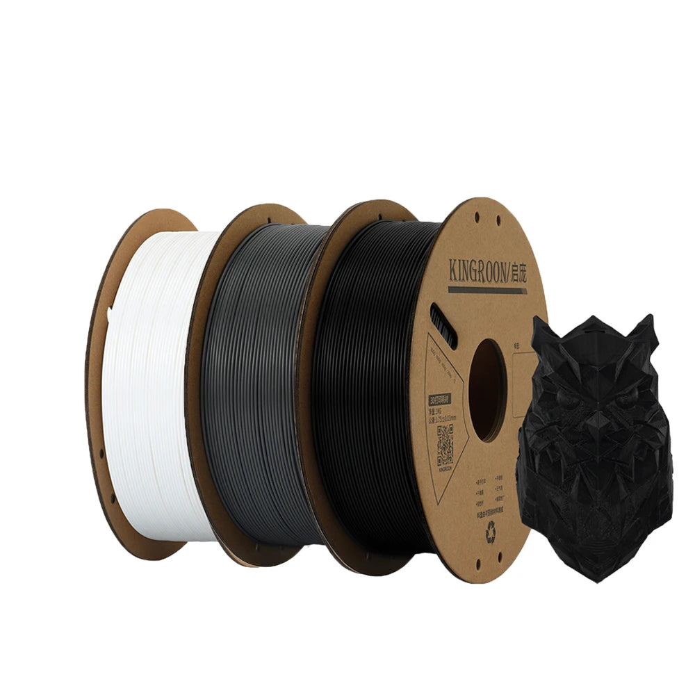 KINGROON PLA Filament 1.75mm 3D Printer Filament 5/10Rolls 3D Printing Plastic Material 100% No Bubble for FDM 3D Printer MIX