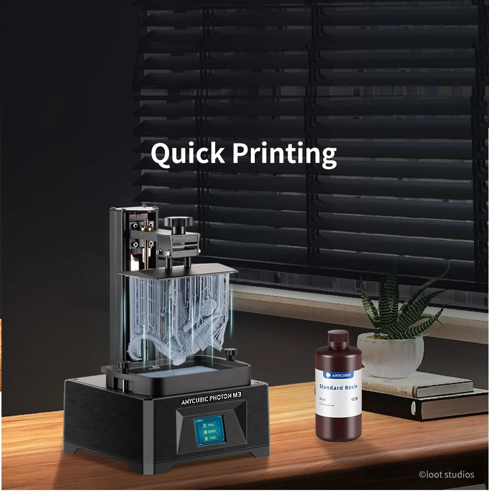 ANYCUBIC 405nm UV Resin 3D Printer High Precision Standard Resin 3D Printing DIY Figurines Materials For Photon Mono 5s Pro