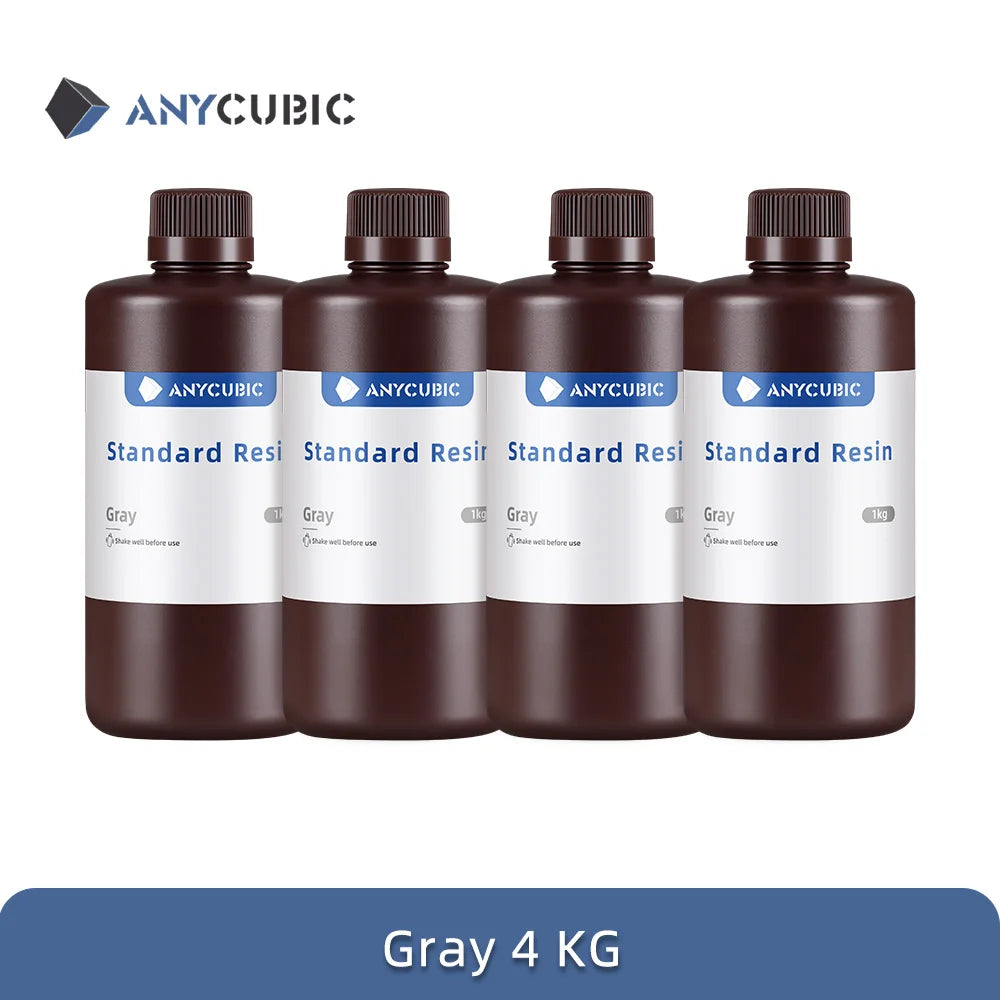 ANYCUBIC 405nm UV Resin 3D Printer High Precision Standard Resin 3D Printing DIY Figurines Materials For Photon Mono 5s Pro