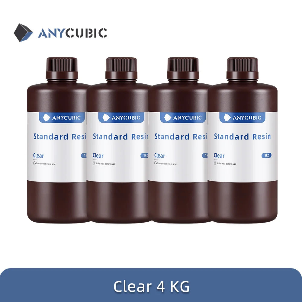 ANYCUBIC 405nm UV Resin 3D Printer High Precision Standard Resin 3D Printing DIY Figurines Materials For Photon Mono 5s Pro