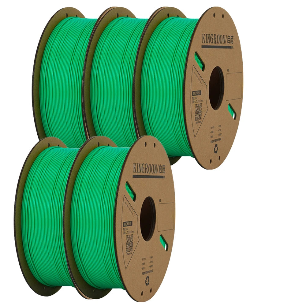 KINGROON PLA Filament 1.75mm 3D Printer Filament 5/10Rolls 3D Printing Plastic Material 100% No Bubble for FDM 3D Printer MIX