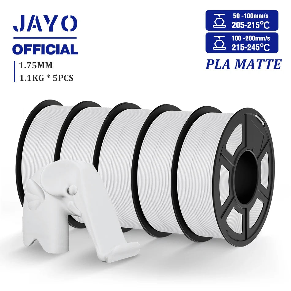 JAYO PLA/PLA META/PETG/SILK/PLA+/Wood/ ABS/Marble 3D Printer Filament 1.75mm 5KG 3D Printing Materials for 3D Printer&3D Pen