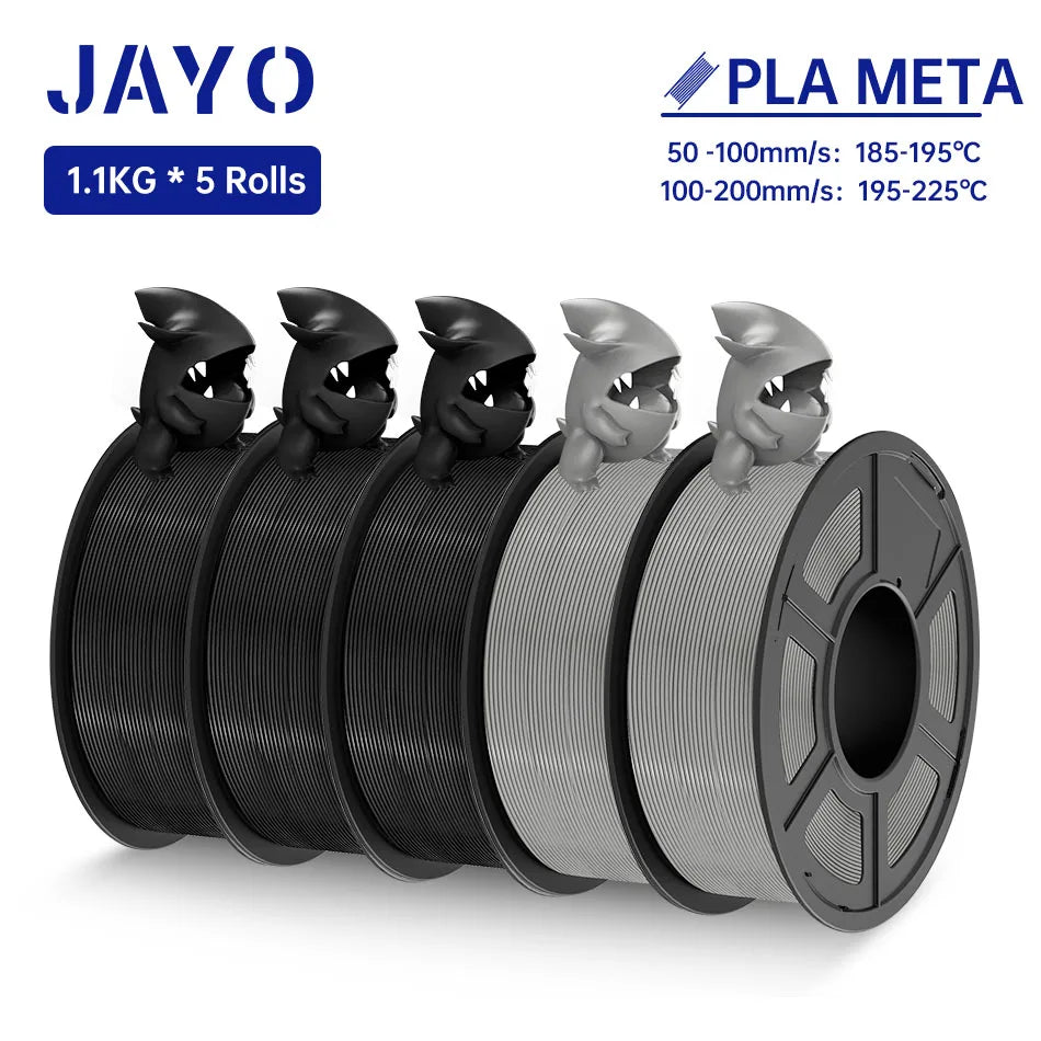 JAYO PLA/PLA META/PETG/SILK/PLA+/Wood/ ABS/Marble 3D Printer Filament 1.75mm 5KG 3D Printing Materials for 3D Printer&3D Pen