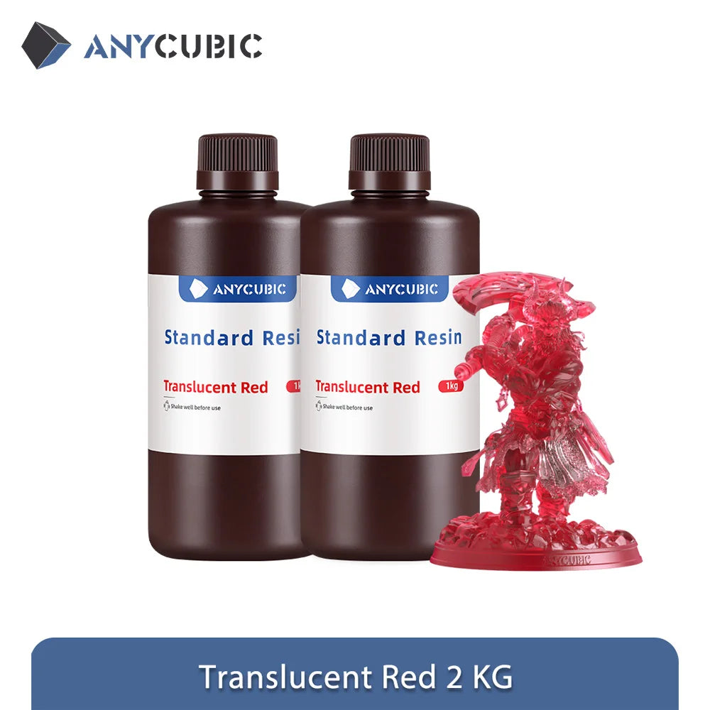 ANYCUBIC 405nm UV Resin 3D Printer High Precision Standard Resin 3D Printing DIY Figurines Materials For Photon Mono 5s Pro