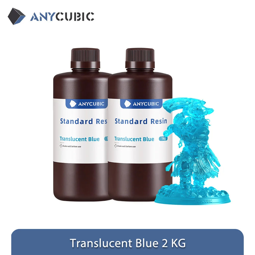 ANYCUBIC 405nm UV Resin 3D Printer High Precision Standard Resin 3D Printing DIY Figurines Materials For Photon Mono 5s Pro
