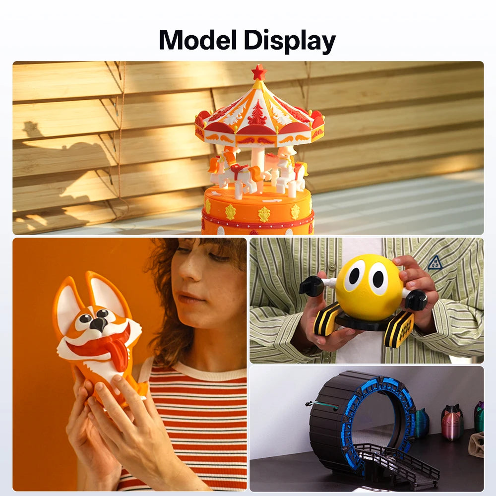 ANYCUBIC 5KG PLA Filament For FDM 3D Printer 1.75mm Eco-friendly 3D Printing Material Failment For Kobra S1C K3C EU US Warehouse