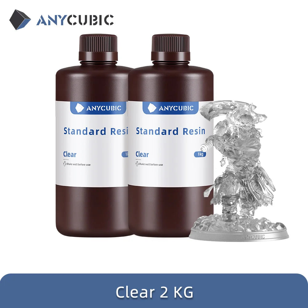 ANYCUBIC 405nm UV Resin 3D Printer High Precision Standard Resin 3D Printing DIY Figurines Materials For Photon Mono 5s Pro