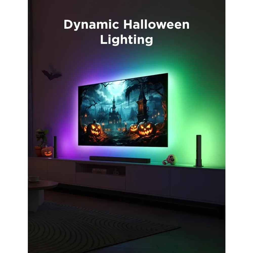 Govee TV LED Backlight Strip, RGBIC Smart LED Backlight for 40-50inch TVs, Music Sync, Wi-Fi Bluetooth & App Control, Works with