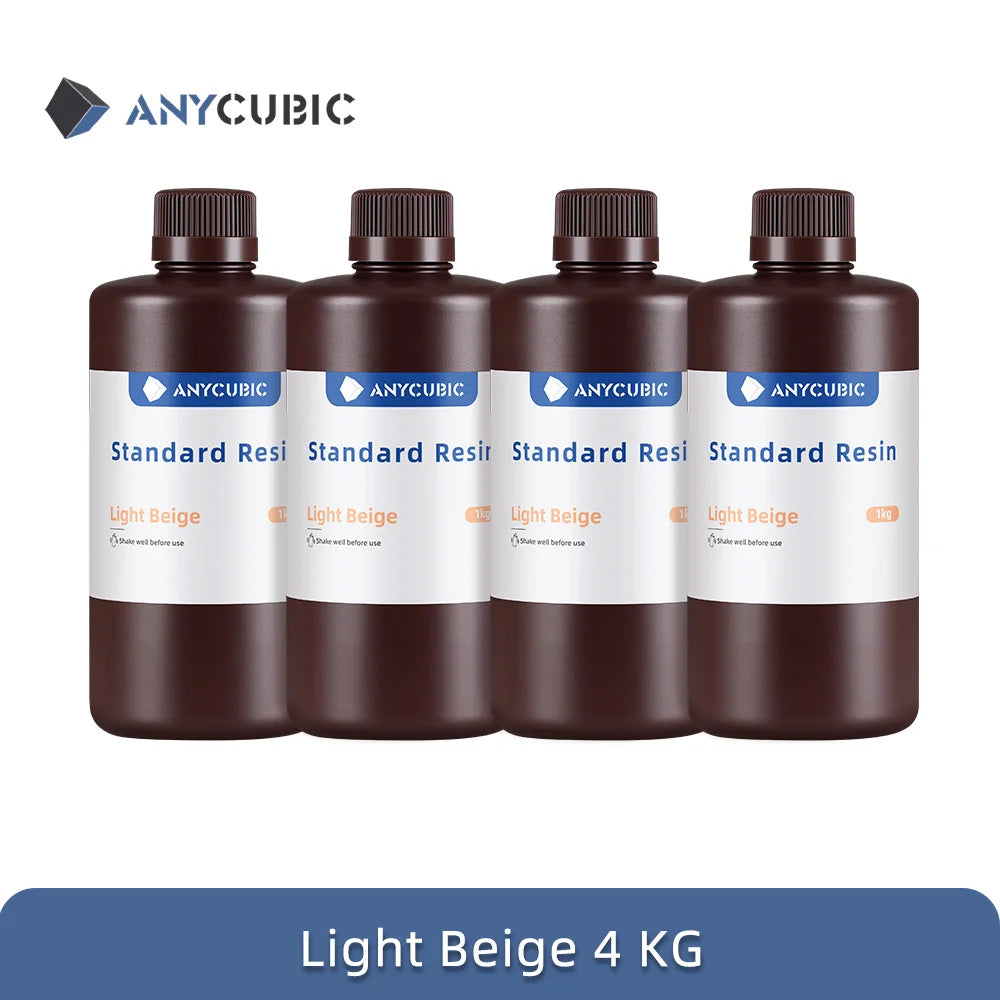 ANYCUBIC 405nm UV Resin 3D Printer High Precision Standard Resin 3D Printing DIY Figurines Materials For Photon Mono 5s Pro