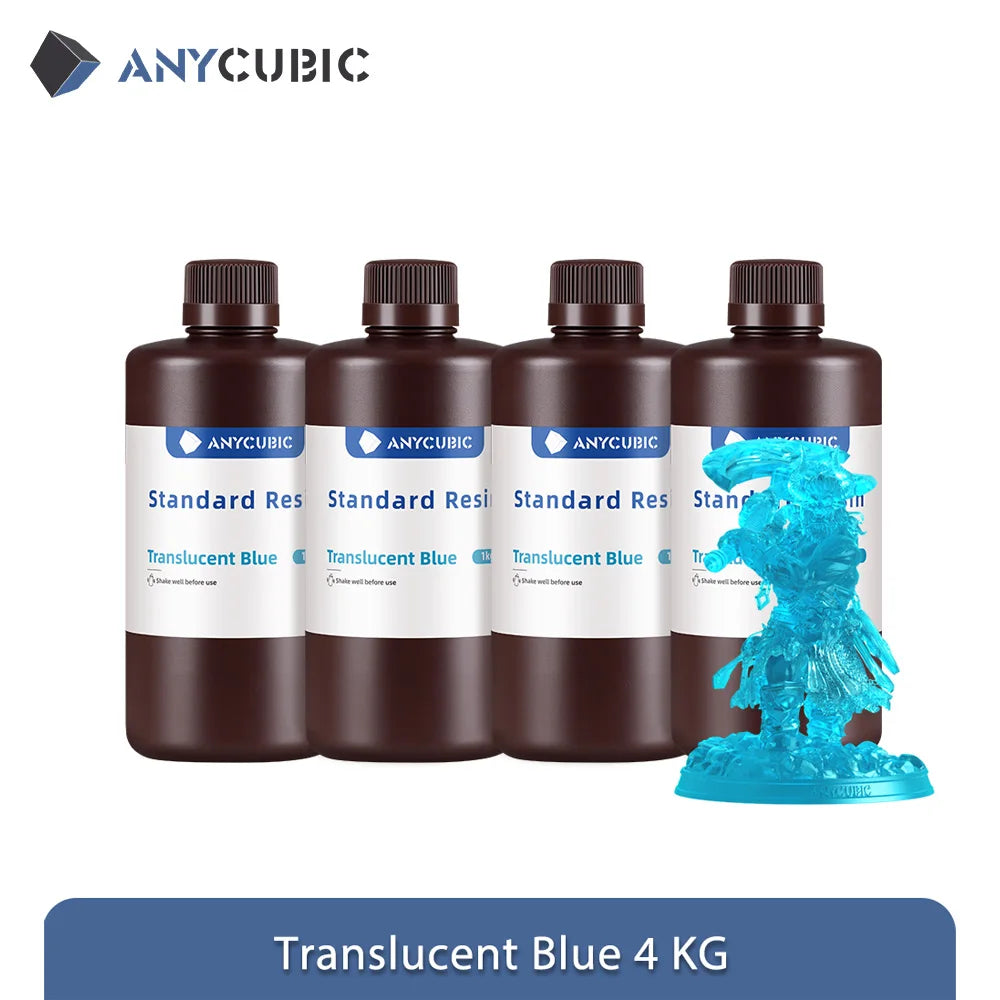 ANYCUBIC 405nm UV Resin 3D Printer High Precision Standard Resin 3D Printing DIY Figurines Materials For Photon Mono 5s Pro