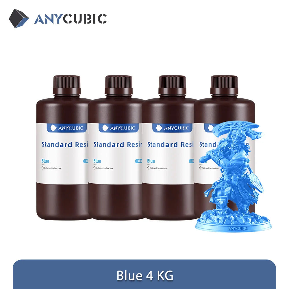 ANYCUBIC 405nm UV Resin 3D Printer High Precision Standard Resin 3D Printing DIY Figurines Materials For Photon Mono 5s Pro