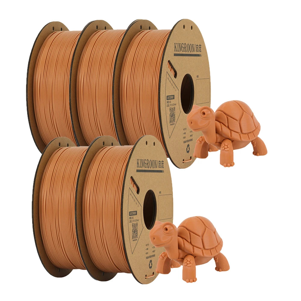 KINGROON PLA Filament 1.75mm 3D Printer Filament 5/10Rolls 3D Printing Plastic Material 100% No Bubble for FDM 3D Printer MIX